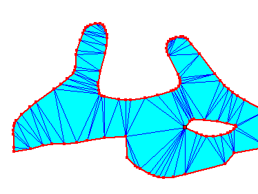 триангуляция полигона